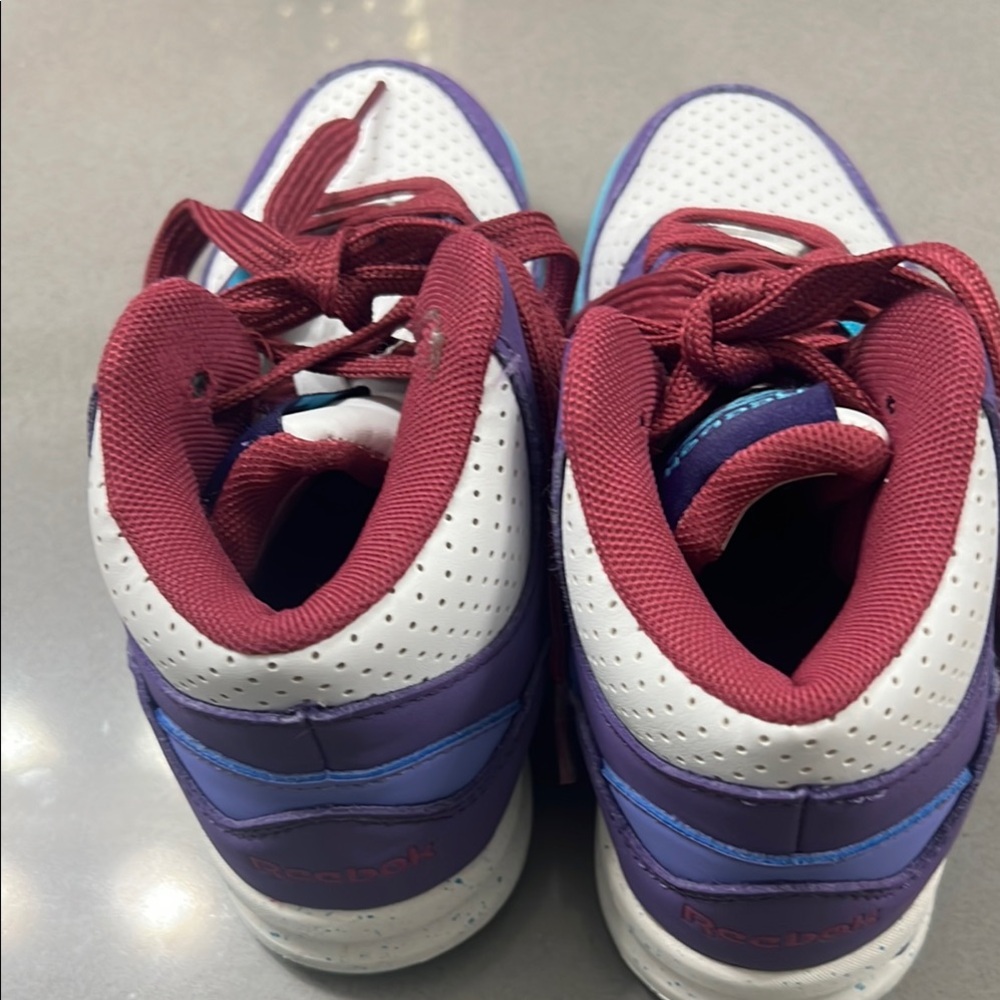 Reebok Kids Shoes - White and Purple (Size 13)